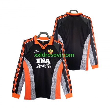 AS Roma 1999 Retro Treći Nogometni Dres 1998 Dugim Rukavima